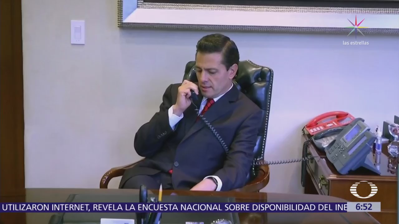 Donald Trump y Enrique Peña Nieto sostuvieron conversación telefónica