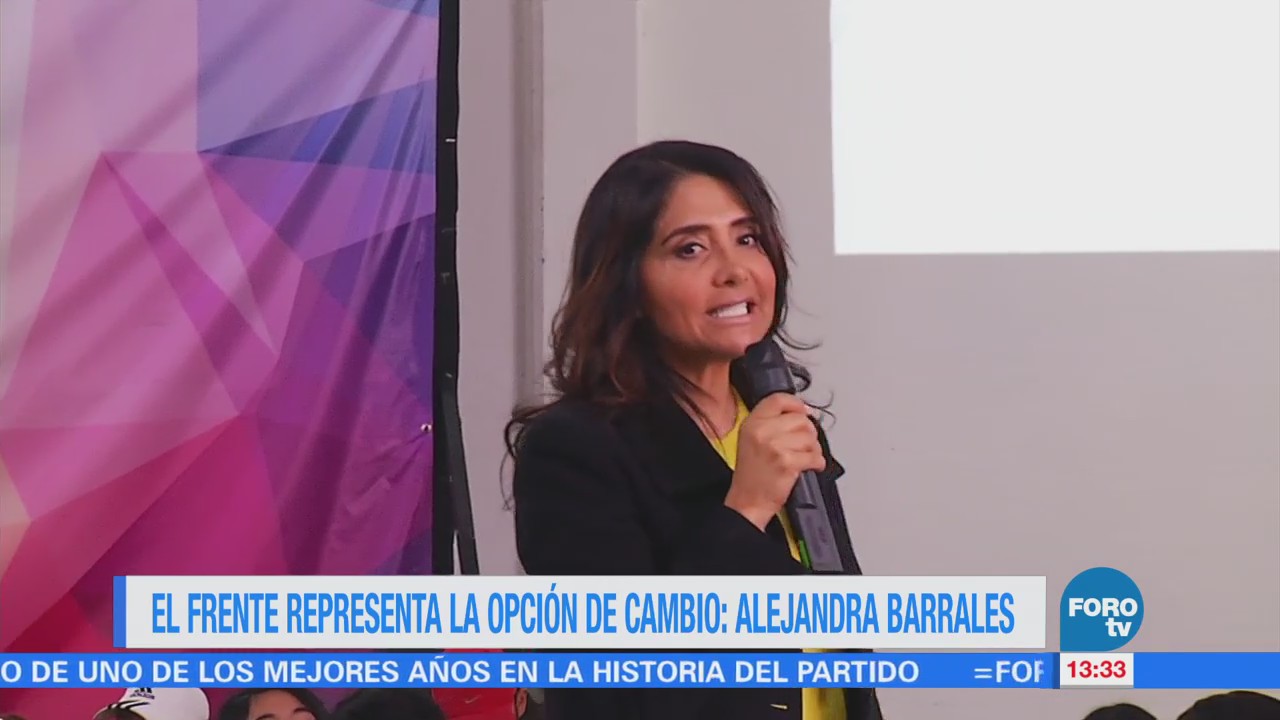 El Frente representa la opción de cambio: Alejandra Barrales