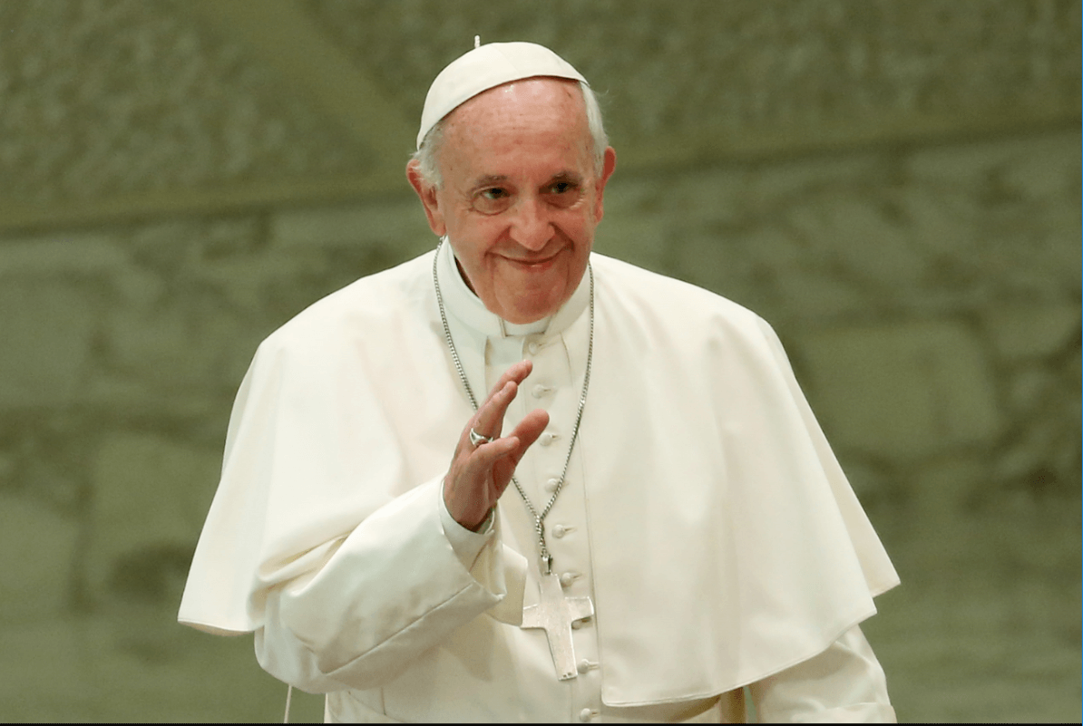 El papa Francisco durante la audiencia general de los miércoles