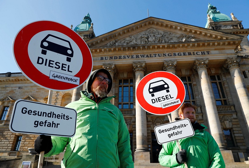 Corte autoriza a ciudades alemanas prohibir coches de diésel