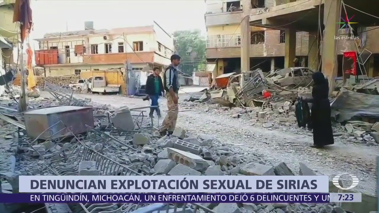 Empleados de organizaciones humanitarias explotaron sexualmente a mujeres de Siria a cambio de apoyo