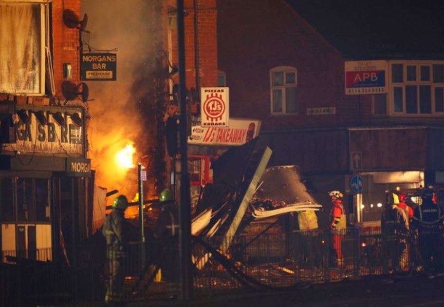 Explosión en ciudad inglesa de Leicester deja cinco muertos