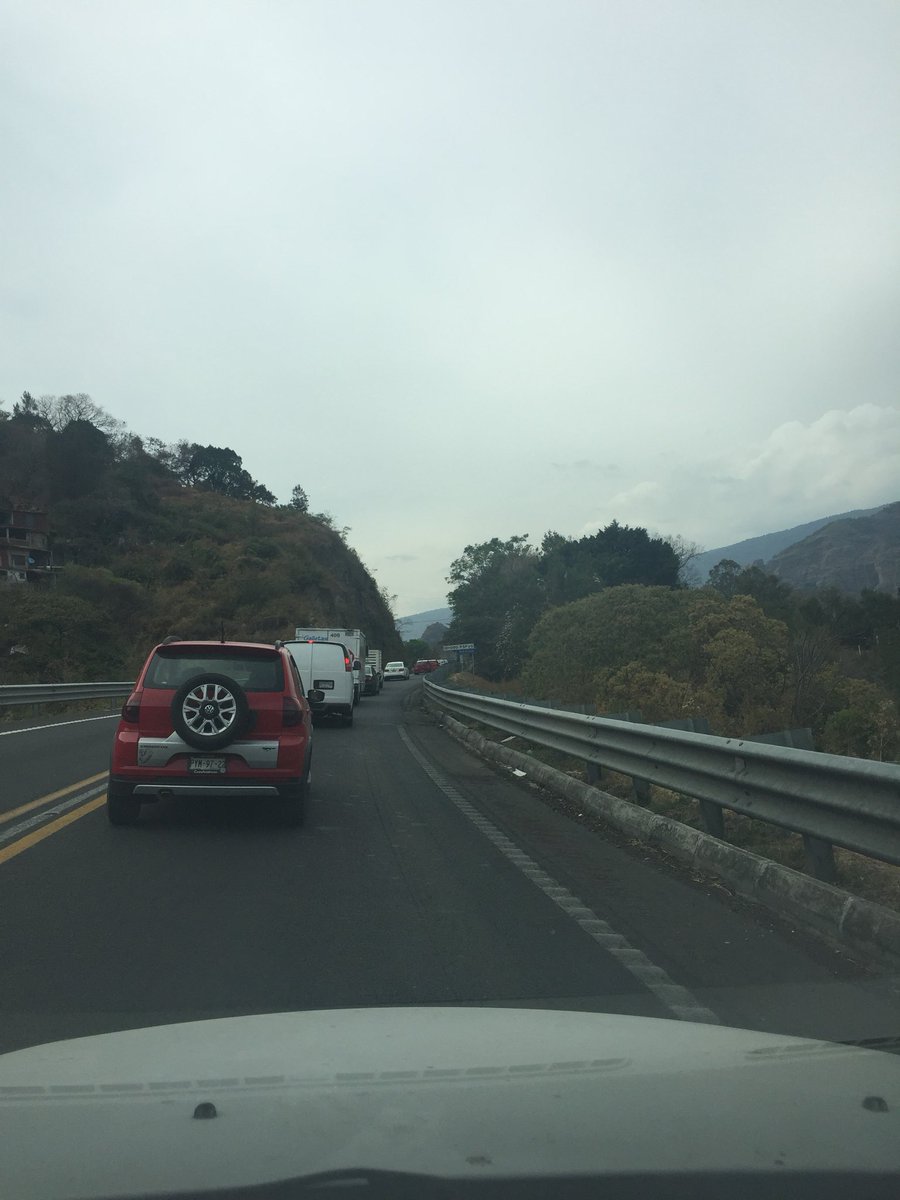 Cierre total de la Autopista La pera-Cuautla, debido a accidente