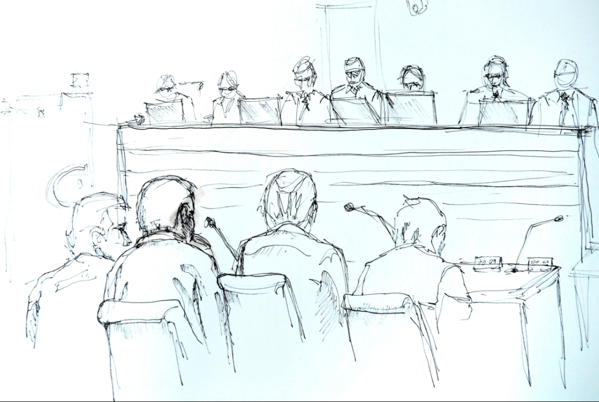 Imagen representativa del juicio en Estocolmo contra Rakhmat Akilov