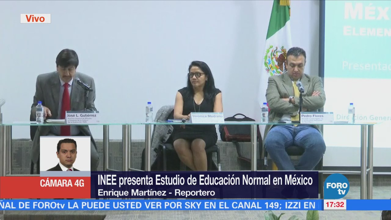 INEE presenta libro sobre la formación de docentes en México
