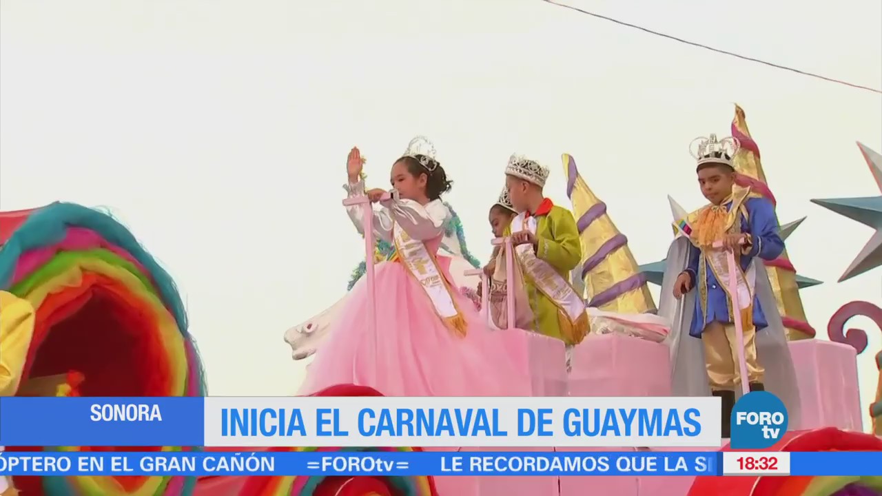 Inicia el carnaval de Guaymas, Sonora