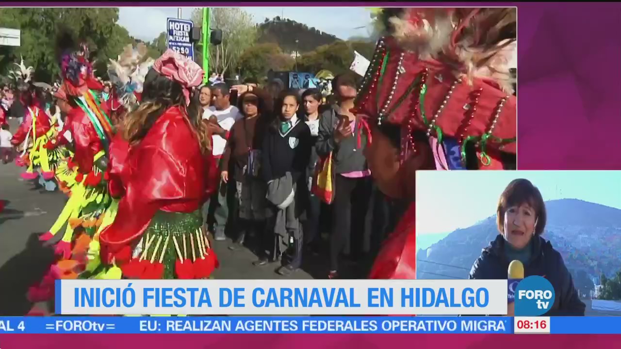 Inicia Fiesta Carnaval Pachuca Hidalgo