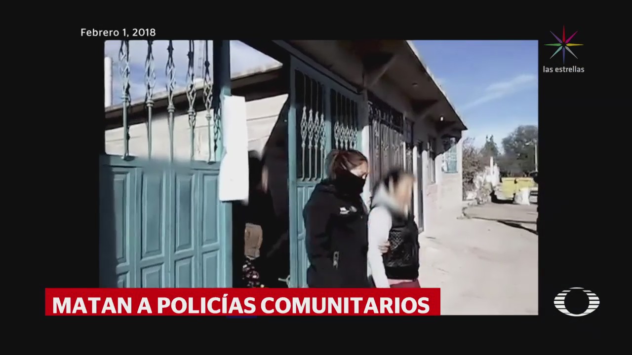 Integrantes de 'Los Tequileros' asesinan a cuatro policías comunitarios