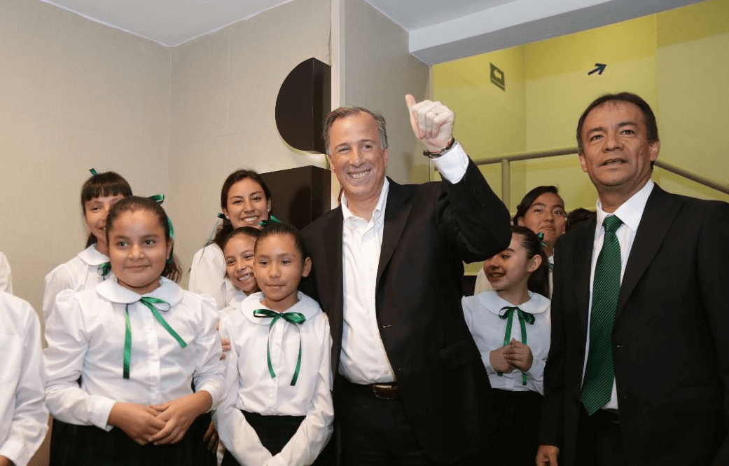 Meade rinde protesta como candidato presidencial del Partido Verde
