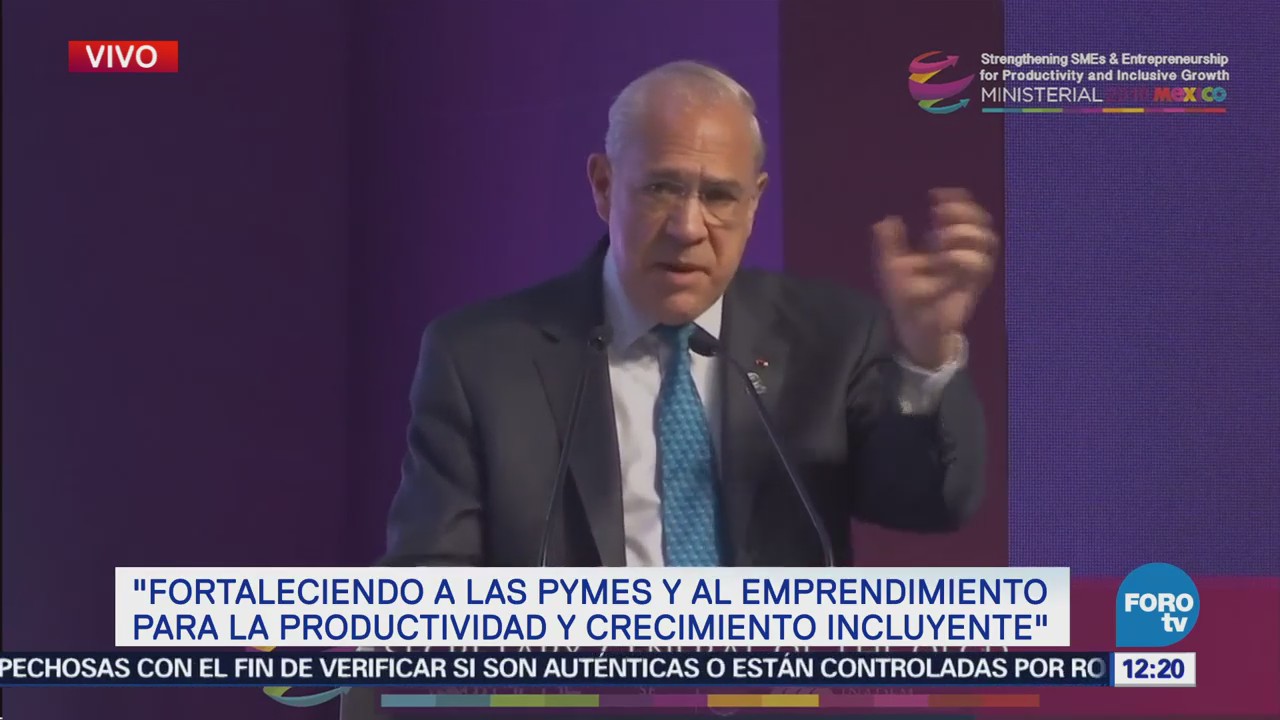 Empresas Más Productivas Pymes José Ángel Gurría