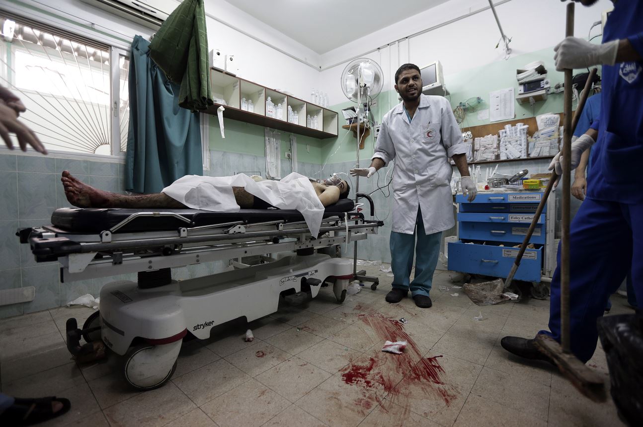 Suspenden limpieza en todos los hospitales de Gaza por impago de salarios