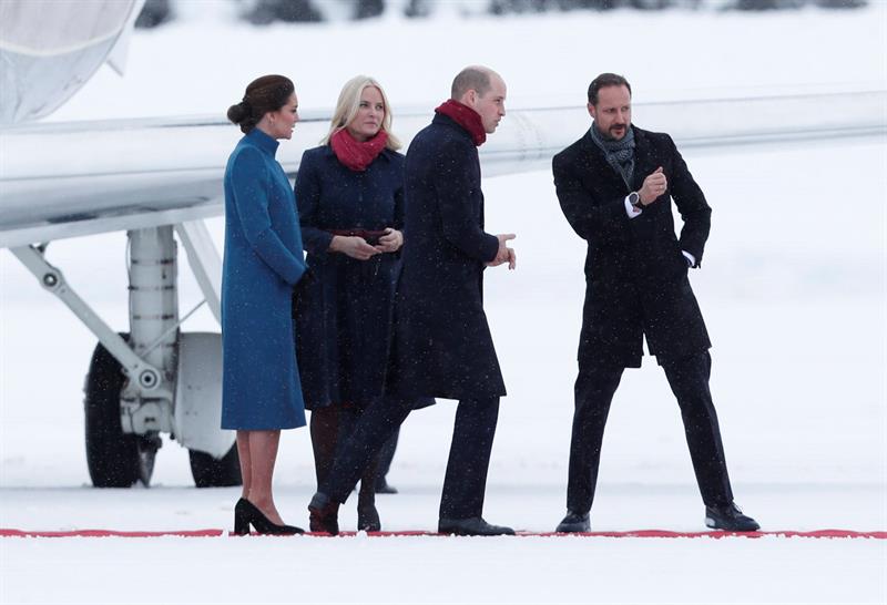 Duques de Cambridge realizan visita oficial a Noruega