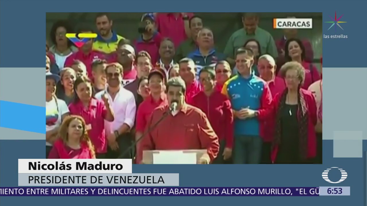 Maduro canta 'Despacito' para celebrar candidatura a la reelección presidencial