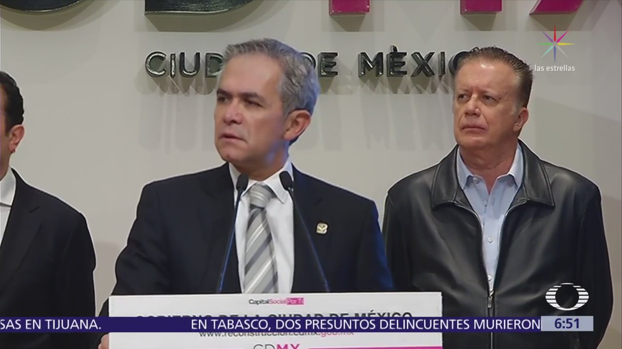 Mancera admite presenta de narcos en la CDMX tras aparición de mantas