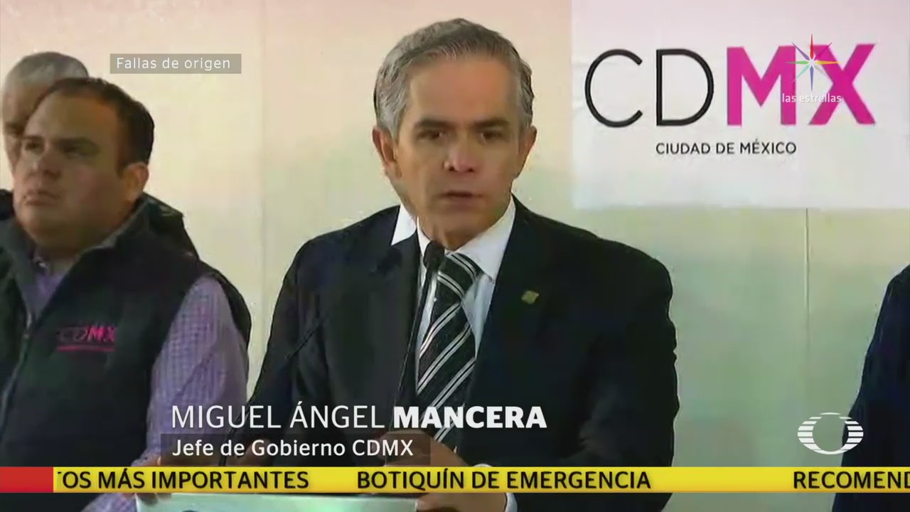 Mancera habla sobre renuncia de comisionado para la reconstrucción de CDMX