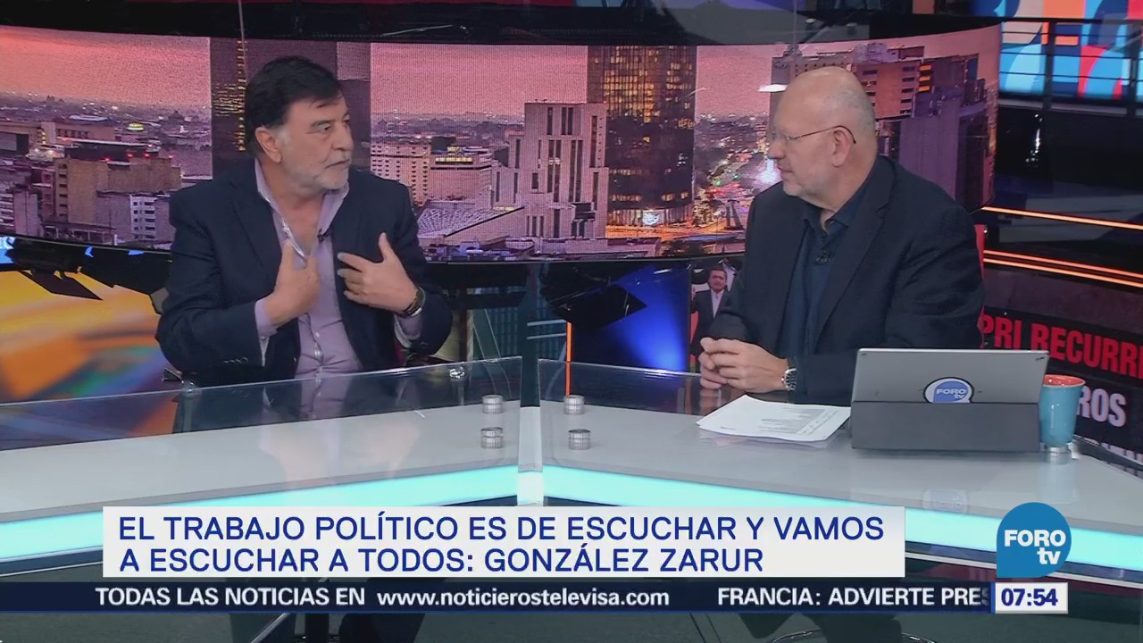 Mariano González Zarur: PRI logra cohesión en torno a Meade