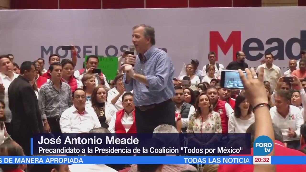 Meade tuvo actividades en Morelos