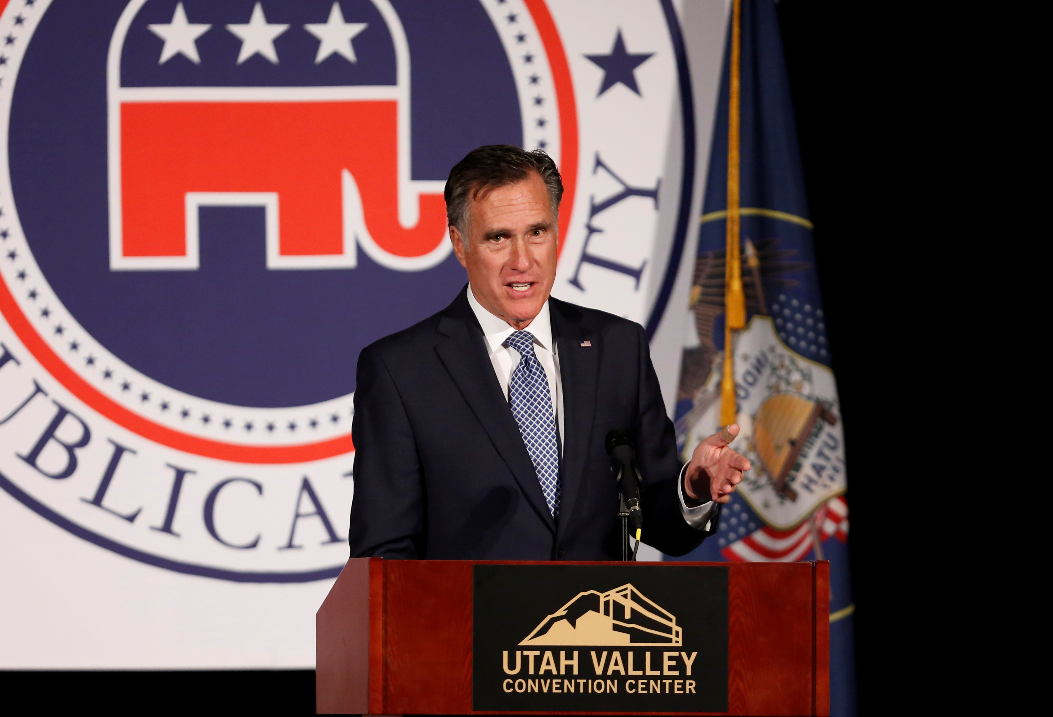 Trump respalda Mitt Romney candidatura Senado Estados Unidos