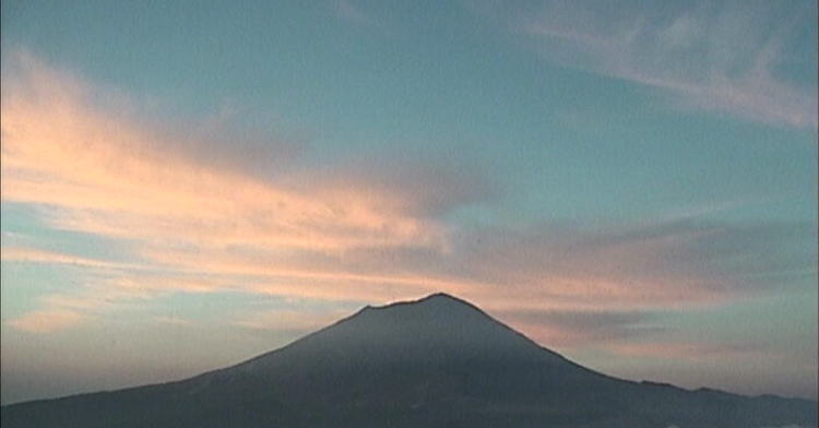Monitoreo del volcán Popocatépetl del 20 de febrero