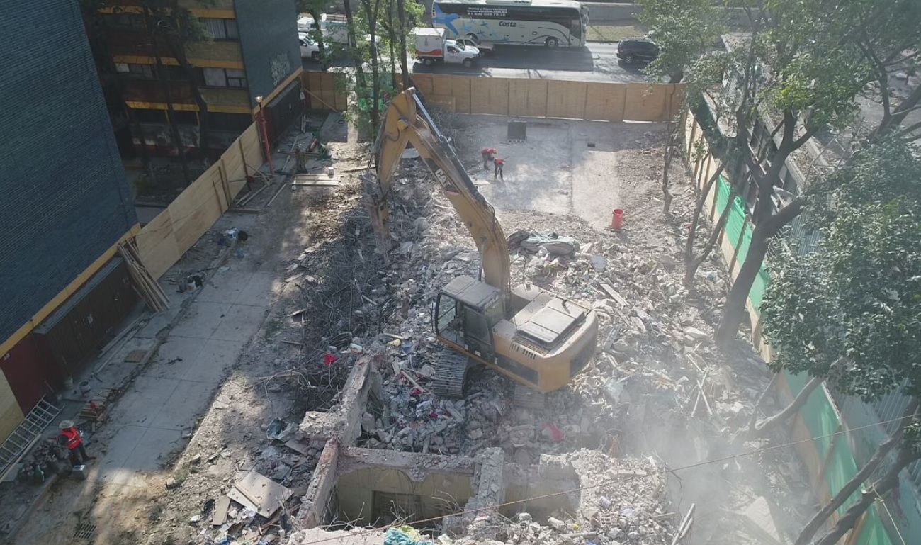 concluye demolicion edificio 1c multifamiliar tlalpan que colapso 19s