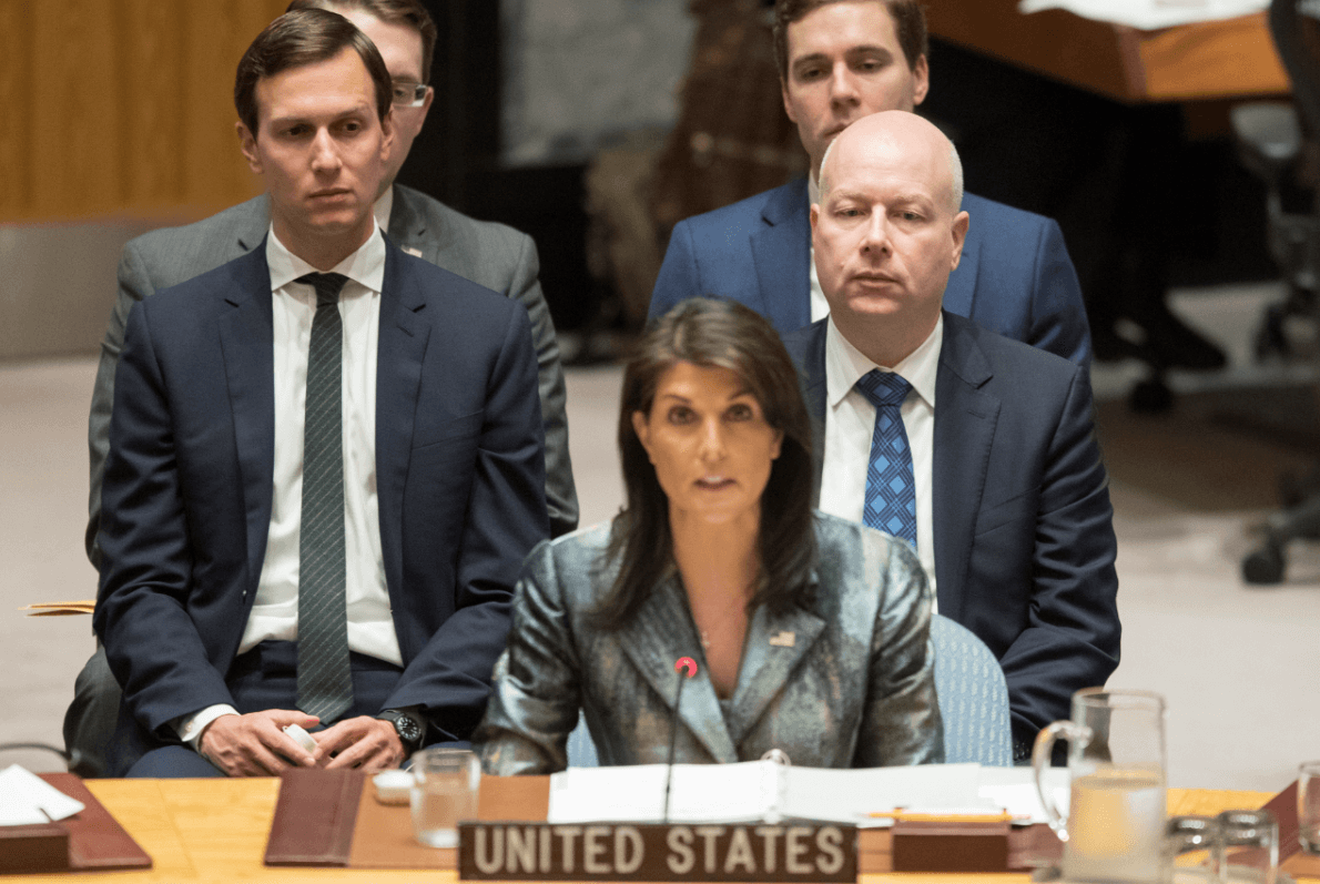 Nikki Haley, embajadora de Estados Unidos ante la ONU