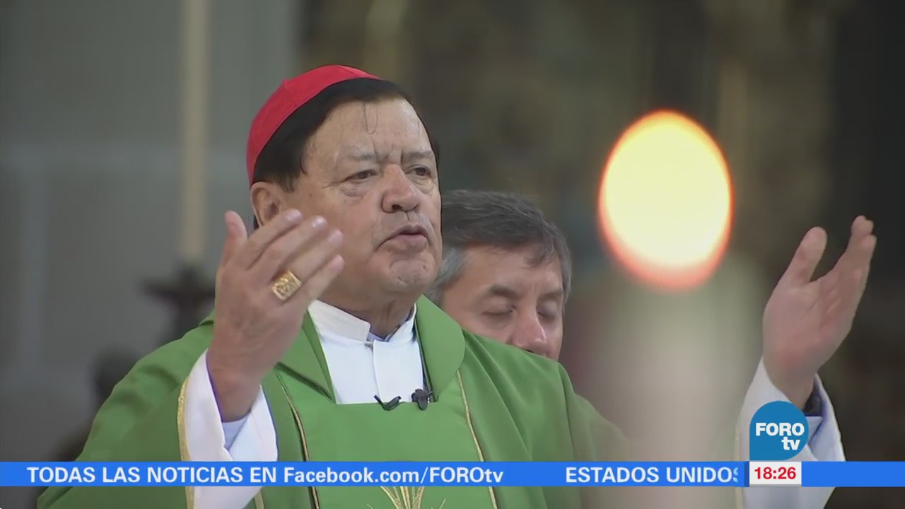 Norberto Rivera oficia última misa en Catedral