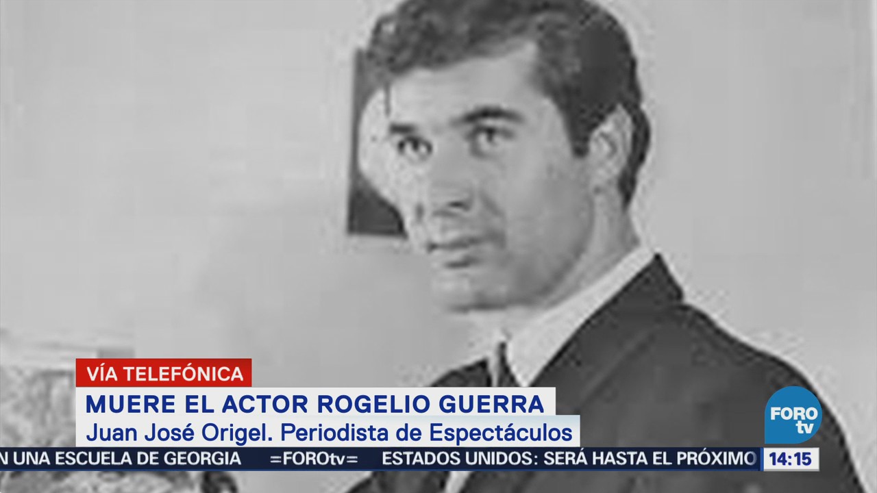 Rogelio Guerra, un buen amigo: Juan José Origel
