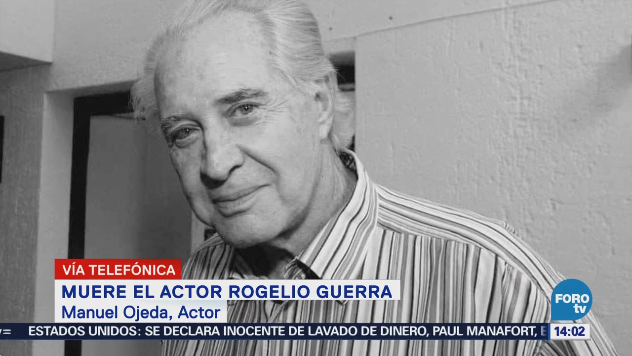 Rogelio Guerra luchó mucho tiempo con una terrible enfermedad: Manuel Ojeda