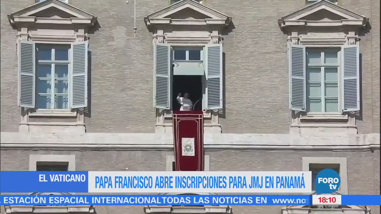 Papa Francisco abre inscripciones para JMJ en Panamá