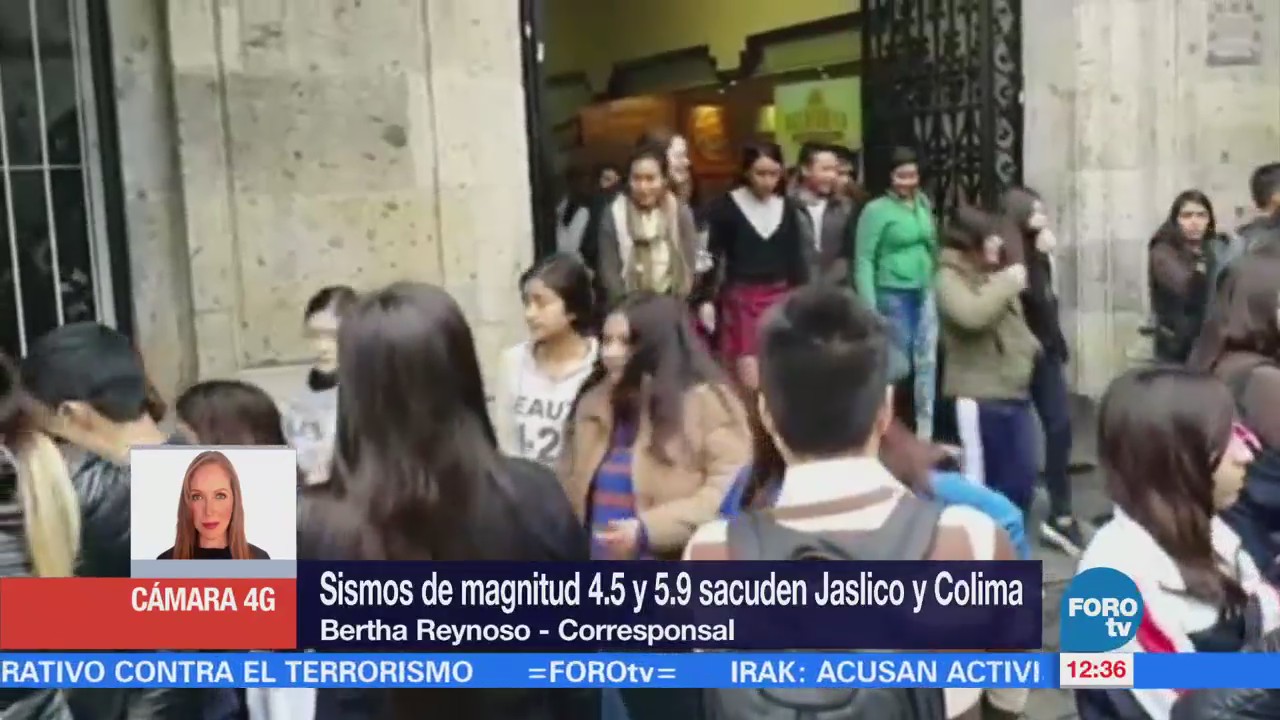 Reportan Saldo Blanco Sismos Jalisco Colima