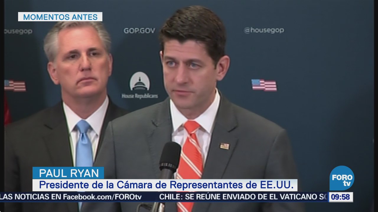 Paul Ryan habla de medidas de seguridad tras tiroteo en Florida