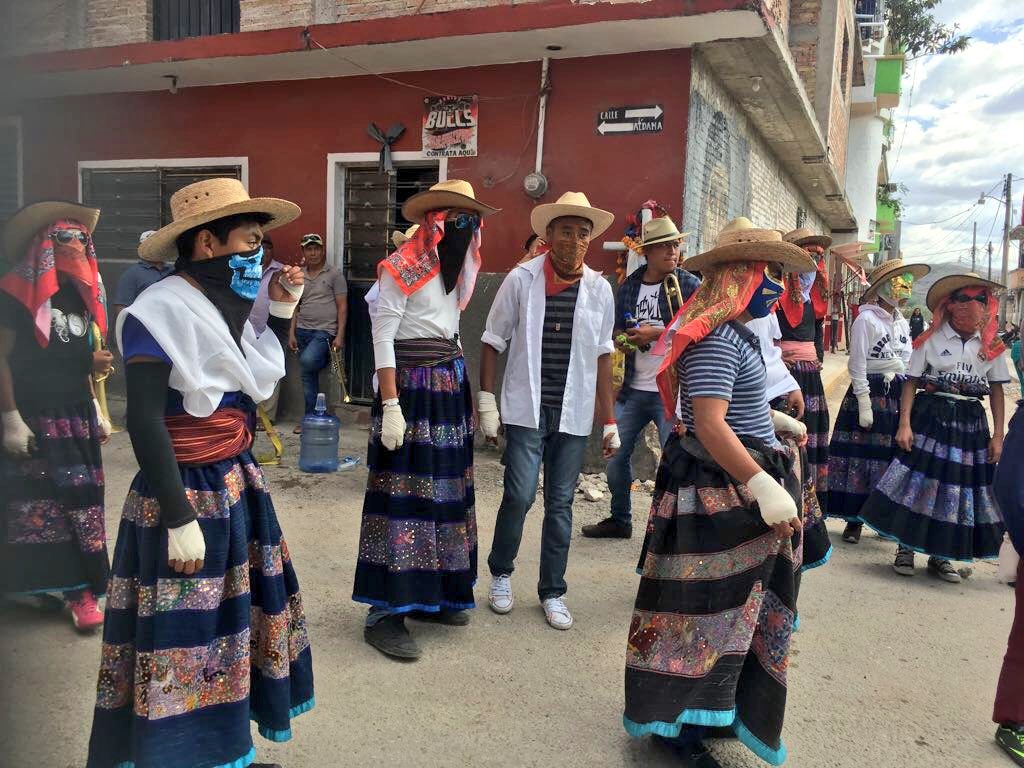 Pelea de Xochimilcas, tradición ancestral en Zitlala, Guerrero