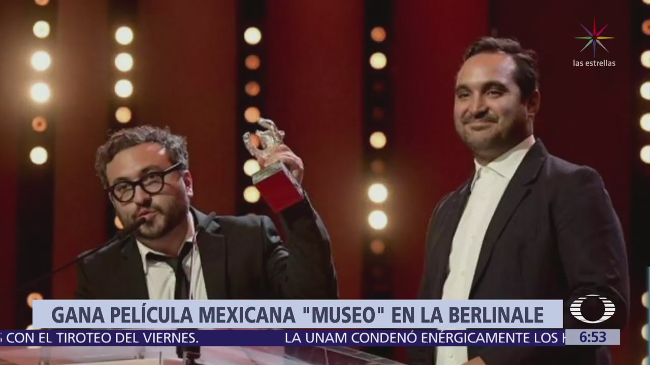 Película mexicana se lleva el oso de plata por mejor guión en Berlinale