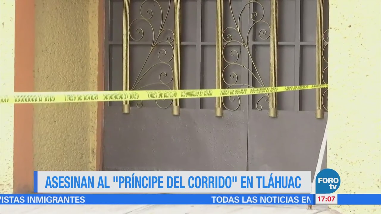 PGJ-CDMX investiga el homicidio del autor de corridos en Tláhuac