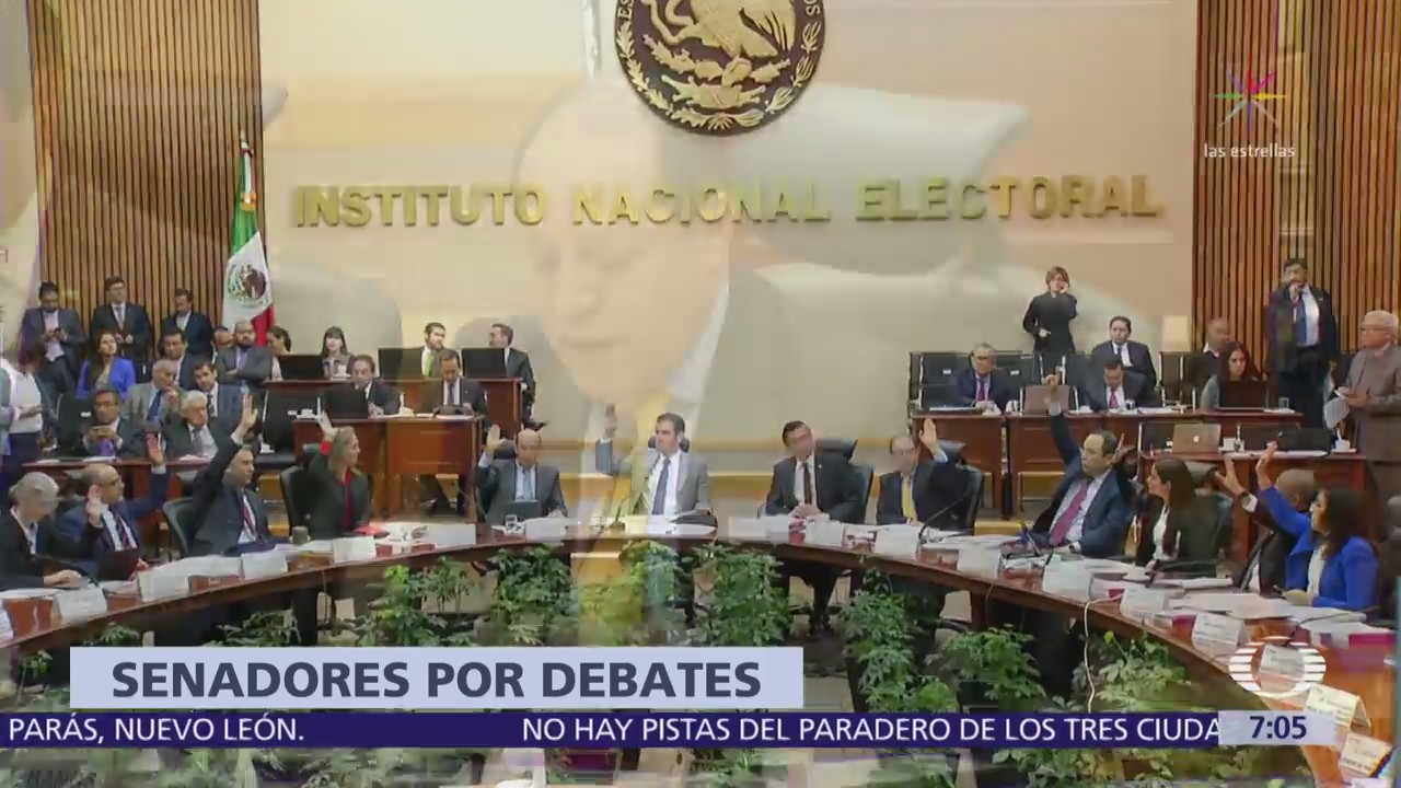 Pleno del Senado pide al INE revocar prohibición de debates en intercampañas