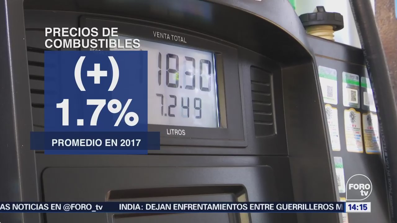 Precios Gasolinas Aumentan 4.7% Enero