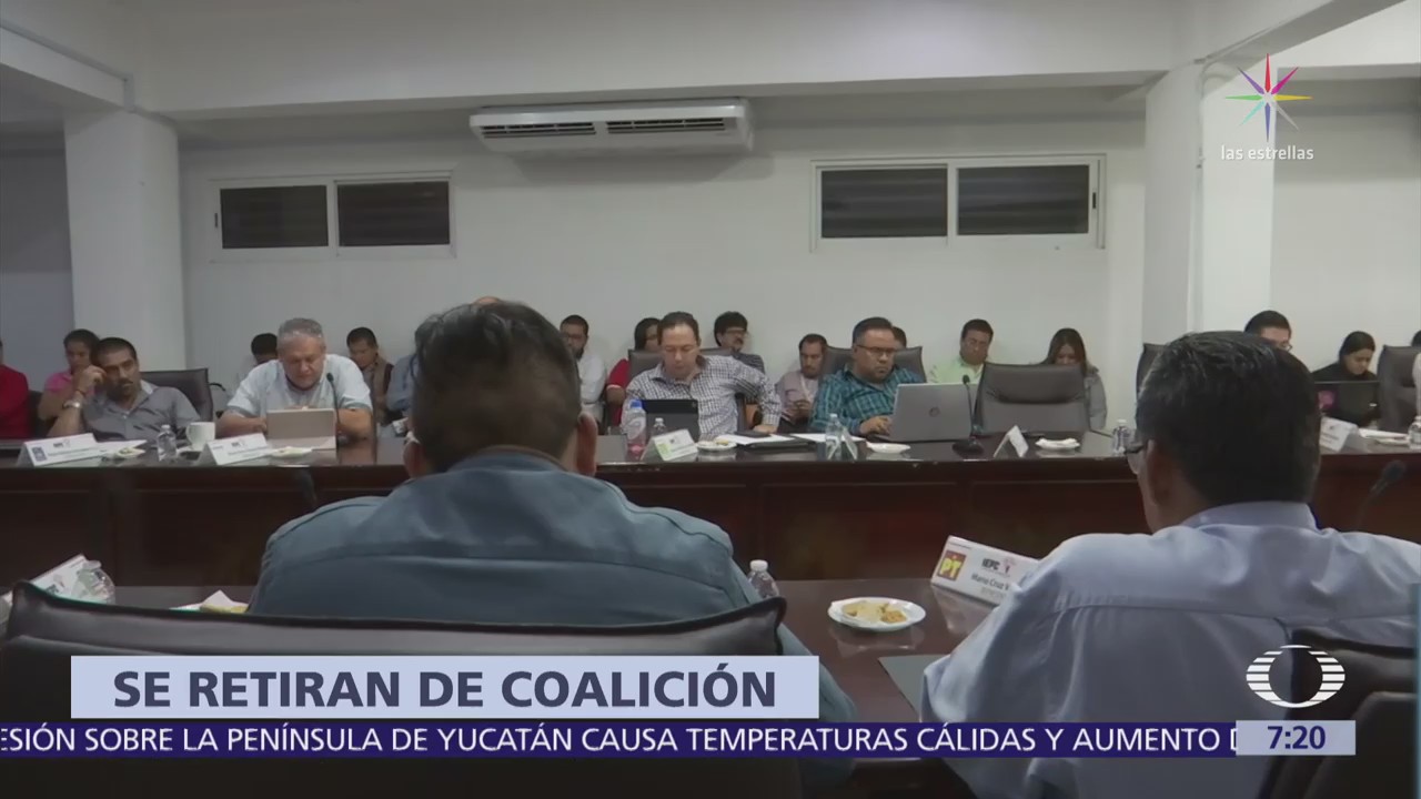 PVEM y Chiapas Unido se separan de la coalición 'Todos por Chiapas'