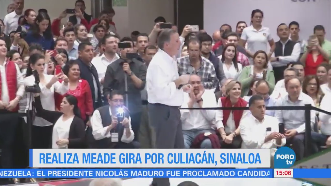 Realiza Meade Gira Culiacán Sinaloa