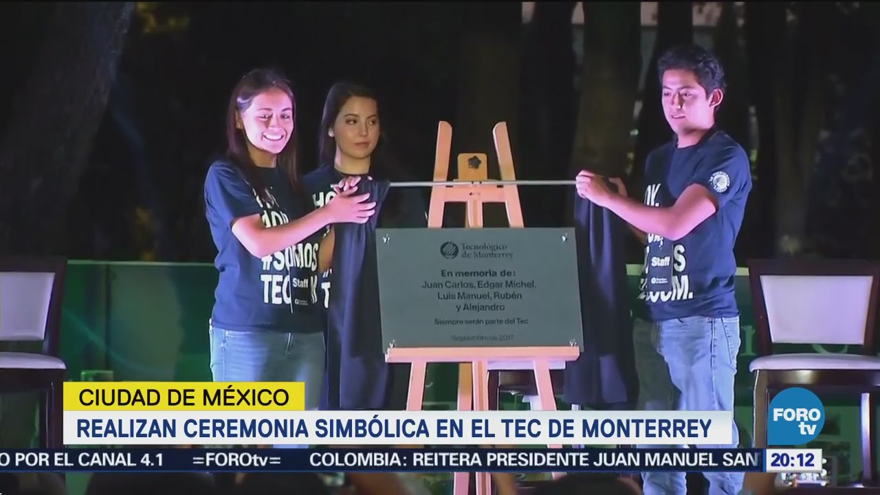 Realizan ceremonia simbólica en el Tec de Monterrey CDMX