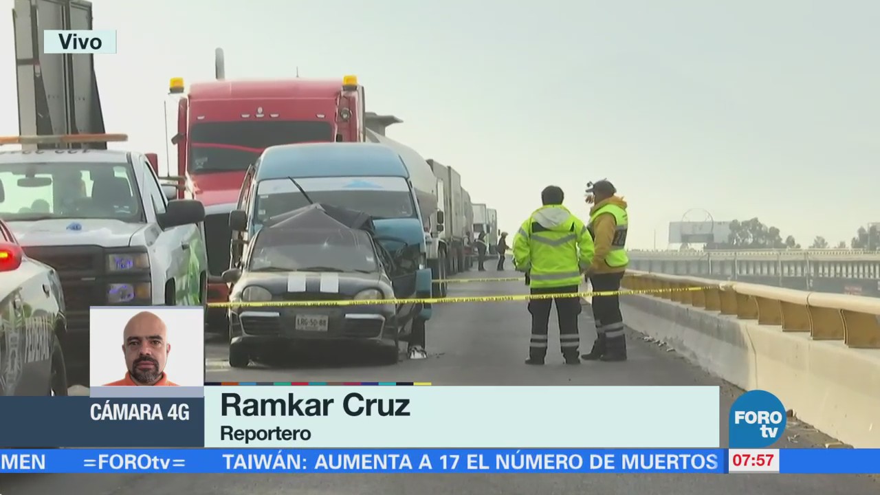 Reportan Muertos Varios Heridos Choque Autopista México Puebla