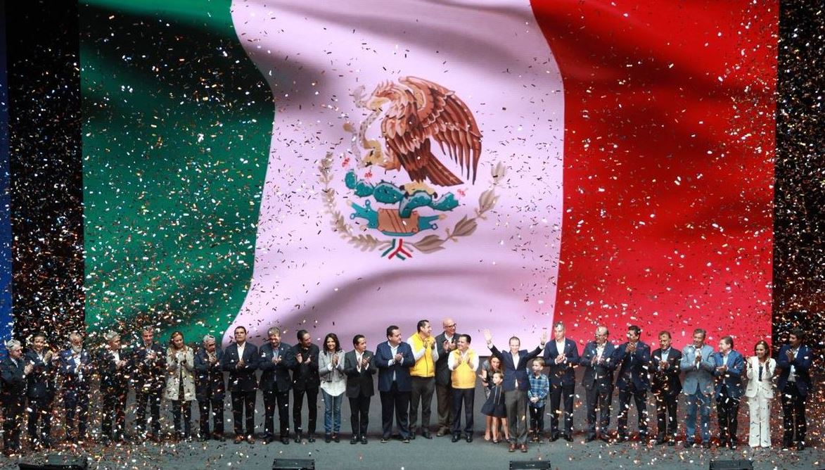 Anaya protesta como candidato de coalición ‘Por México al Frente’