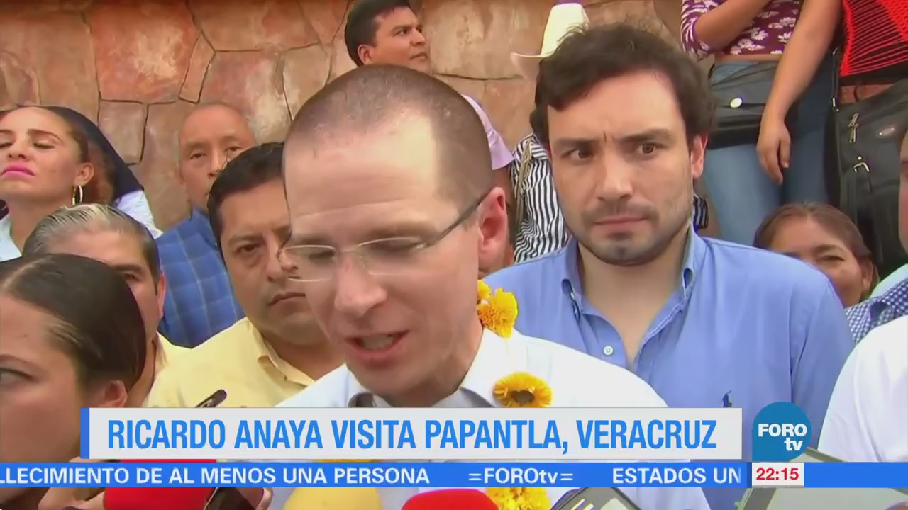 Ricardo Anaya visita Papantla Veracruz