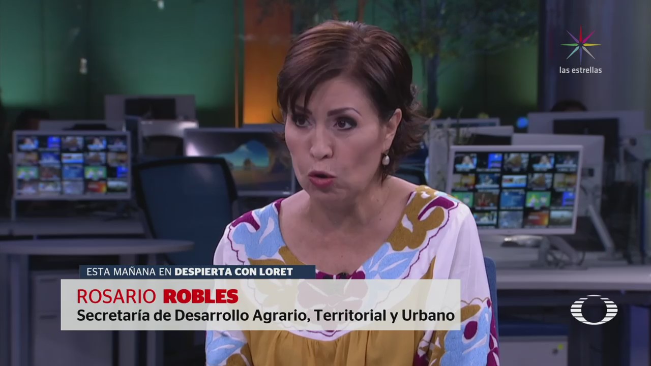 Rosario Robles rechaza imputaciones por desvío de recursos
