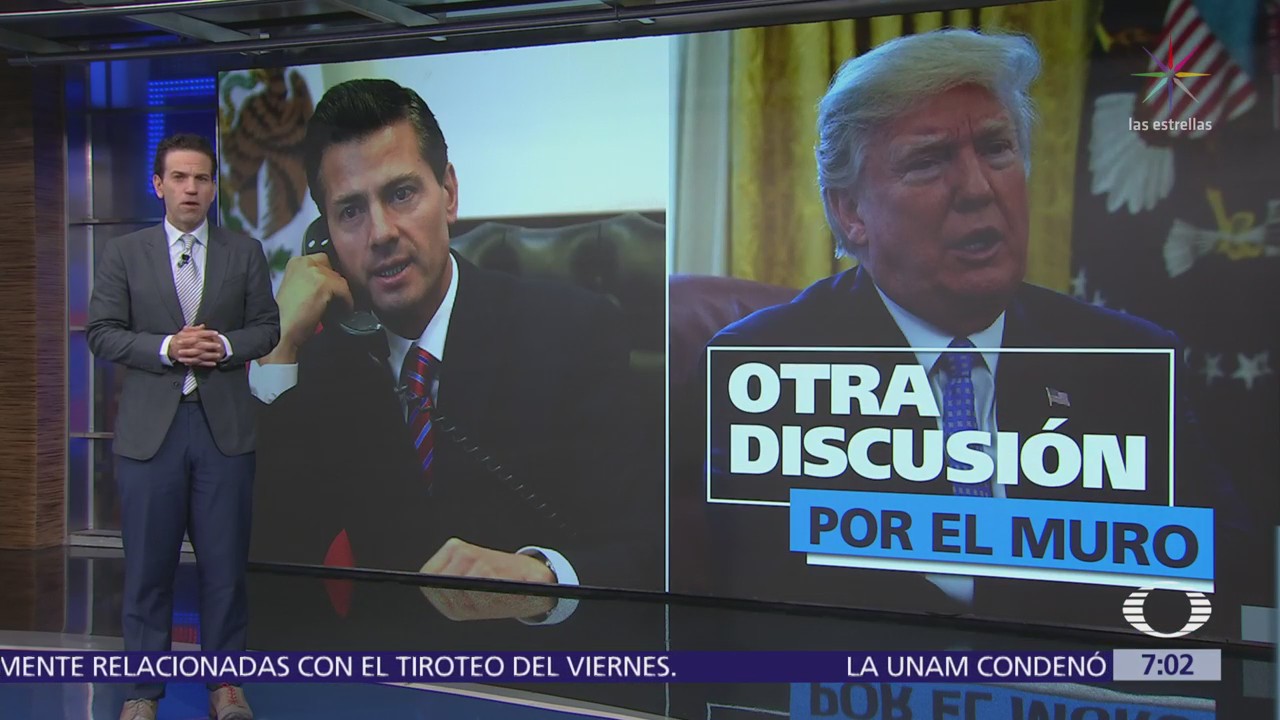 Se cancela plan de reunión formal entre Peña Nieto y Trump