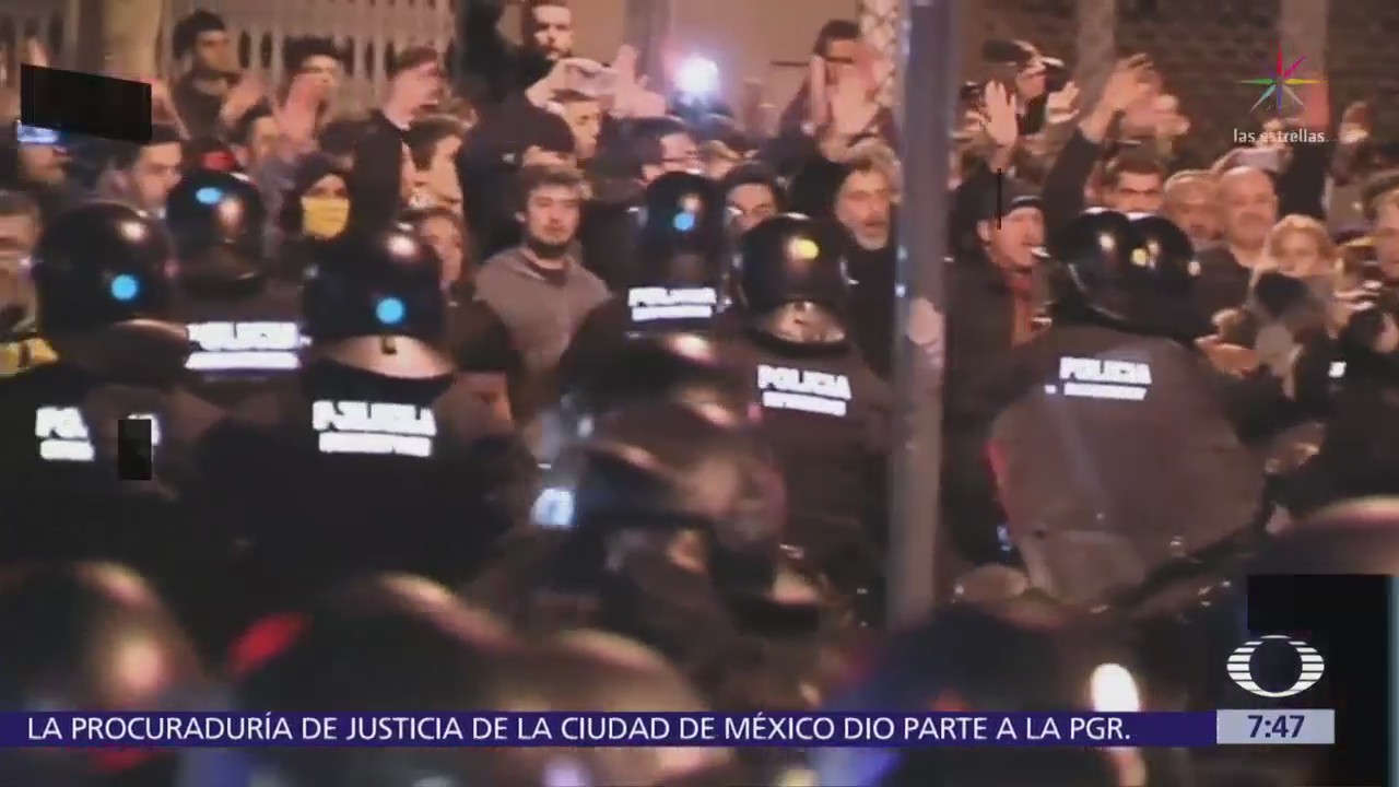 Se desatan protestas en Cataluña por la visita del rey Felipe VI