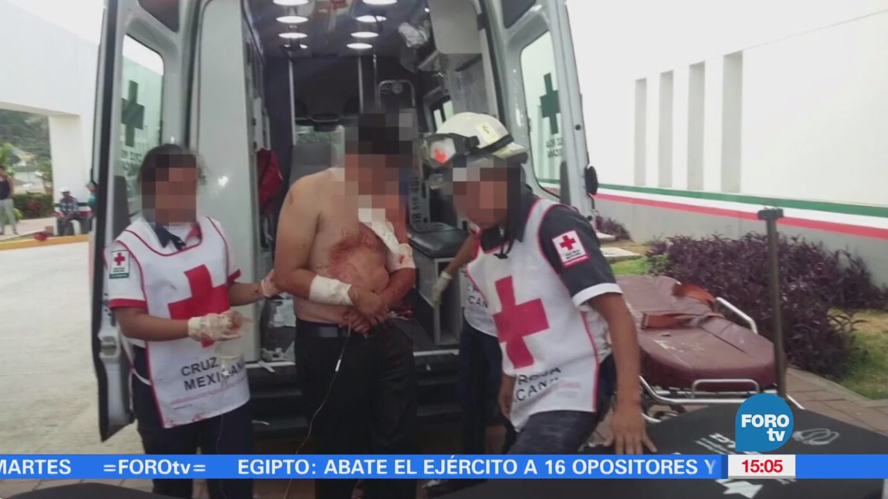 Siete heridos por arma de fuego en zona turística en Guerrero