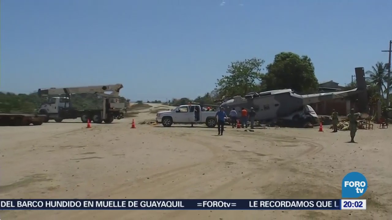 Someterán Pruebas Periciales Helicóptero Accidentado Oaxaca