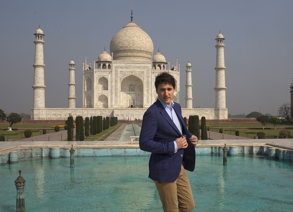 Trudeau visita Taj Mahal durante gira de una semana en India