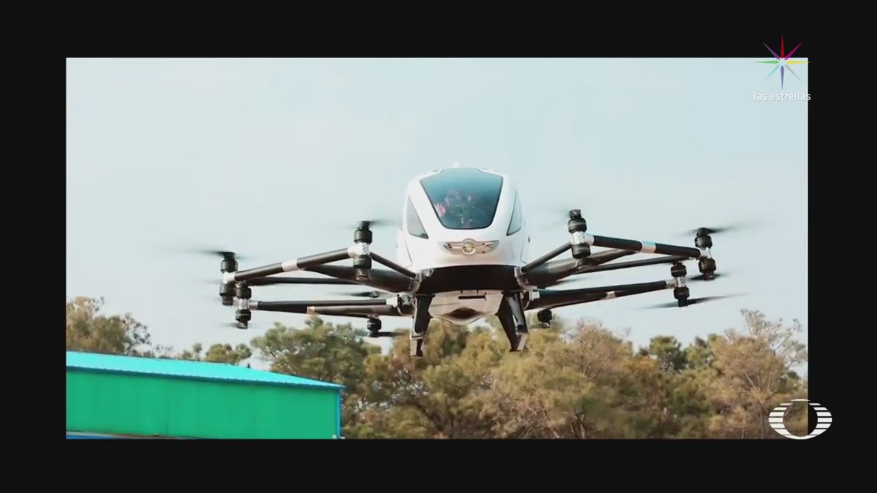 Taxi drone realiza primer vuelo