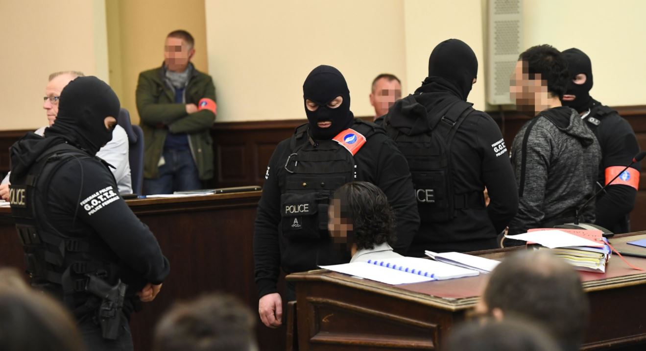 comienza en bruselas juicio a salah abdeslam, terrorista de los atentados en paris
